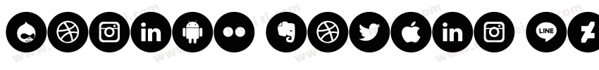 Social Gothic W01 R字体转换